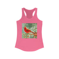 Winter Cardinal -- Women's Racerback Tank