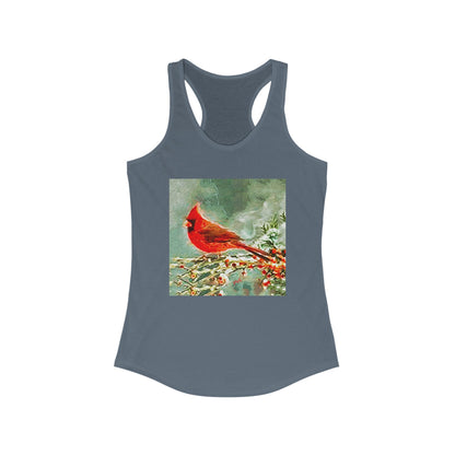 Winter Cardinal -- Women's Racerback Tank