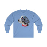 'English Cocker Spaniel 'Tango' 100% Cotton Long Sleeve Tee'