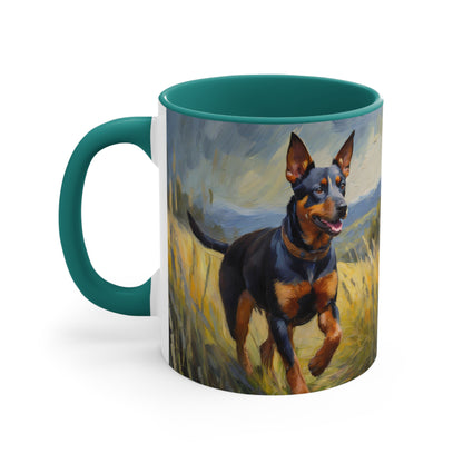 Lancashire Heeler 11oz Ceramic Accent Mug