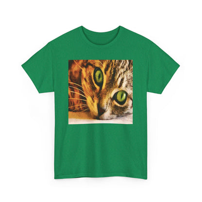 Cat's  "Brucie's Eyes" Unisex Heavy Cotton Tee