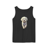 Bolognese Unisex Relaxed Fit Garment-Dyed Tank Top