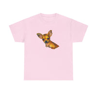 Chihuahua 'Belle' Unisex Heavy Cotton Tee