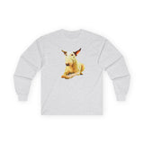 English Bull Terrier Unisex Cotton Long Sleeve Tee