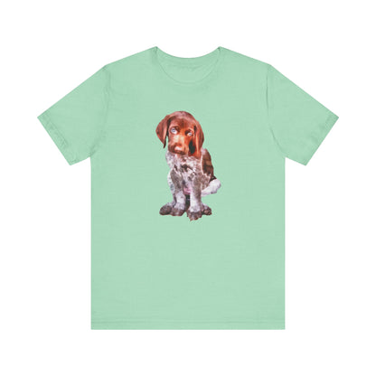 German Shorthaired Pointer 'Benny' Unisex Jersey Short Sleeve Tee