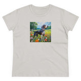 Bluetick Coonhound  -  Women's Midweight Cotton Tee