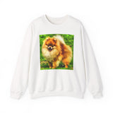 Pomeranian 'Pom Pom' Unisex Crewneck Sweatshirt