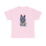 Norwegian Elkhound Unisex Heavy Cotton Tee by DoggyLips™