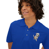 Dandie Terrier - Men's Piqué Polo Shirt