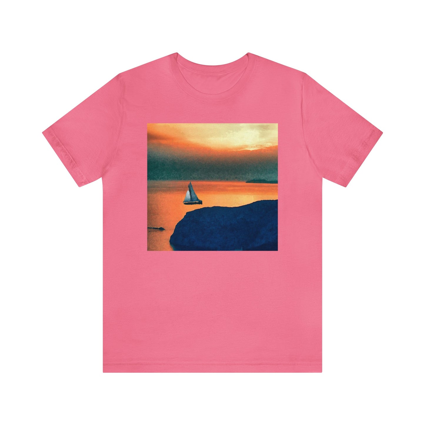 Kastro Sunset (Sifnos, Greece) -  Classic Jersey Short Sleeve Tee