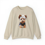 Yorkshire Terrier (Yorkie) 'Lupis' Unisex  50/50 Crewneck Sweatshirt