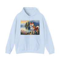 Shiba Inu Unisex 50/50 Hooded Sweatshirt