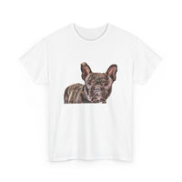 French Bulldog 'Shannel' Unisex Heavy Cotton Tee