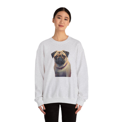 Pug - Unisex 50/50 Crewneck Sweatshirt