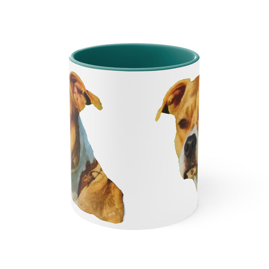 Pit Bull Accent Coffee Mug, 11oz