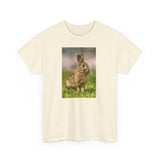 Rabbit 'Clover' Unisex Heavy Cotton Tee