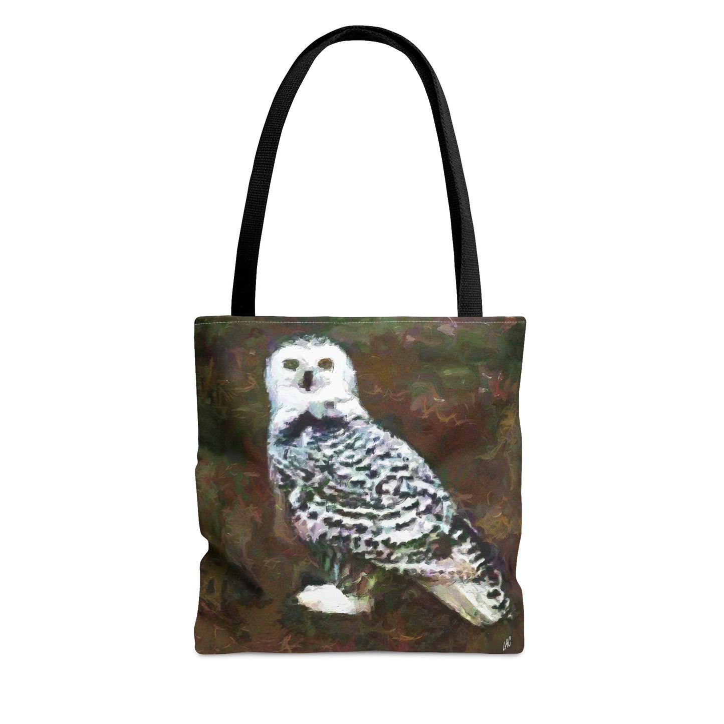 Snowy White Owl Tote Bag