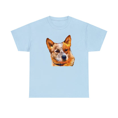 Red Heeler Dreams: Classic Heavy Cotton Tee