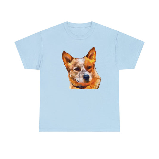 Red Heeler Dreams: Classic Heavy Cotton Tee