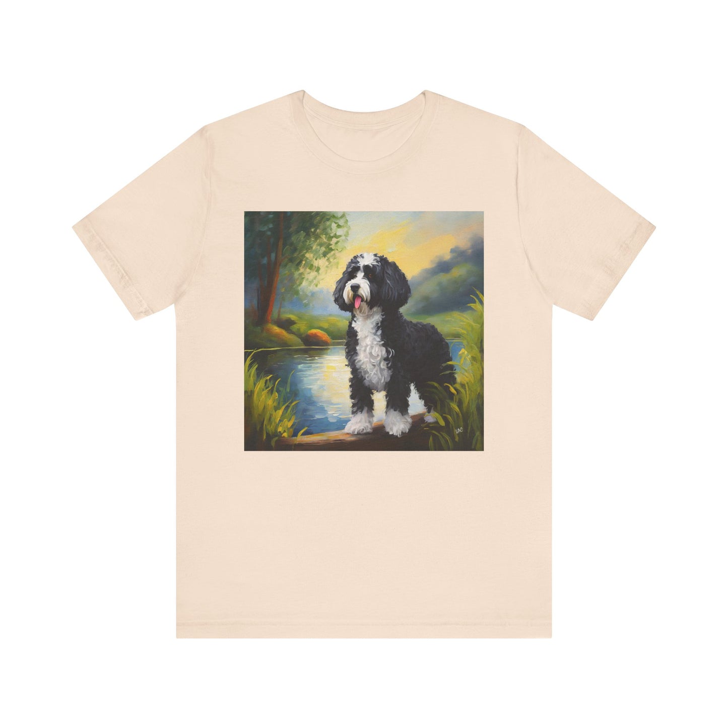 Portuguese Water Dog Unisex Jersey Short Sleeve Tee