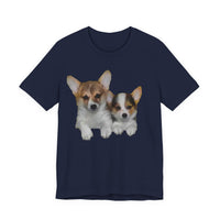Welsh Corgi 'Cousins' Unisex Tee