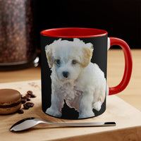 Bichon Frise Accent Coffee Mug - 11oz Delight