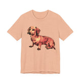 Dachshund 'Simone' - Unisex Jersey Short Sleeve Tee