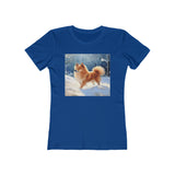 Finnish Spitz - Women's Slim Fit Ringspun Cotton Tee