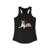 Norwegian Lundehund Women's Racerback Tank