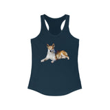 Norwegian Lundehund Women's Racerback Tank
