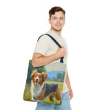 Nederlandse Kooikerhondje Polyester Tote Bag (AOP)