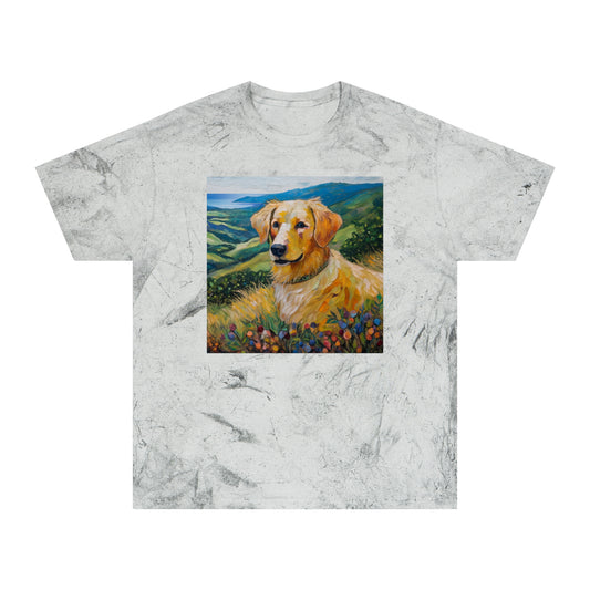 Golden Retriever #3 - Classic Color Blast T-Shirt