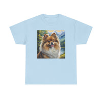 German Spitz Unisex Heavy Cotton Tee