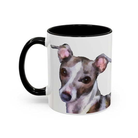 Italian Greyhound 'Lilly' Accent Coffee Mug - 2 Sizes