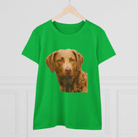 Chesapeake Bay Retriever Women's Midweight Cotton Tee
