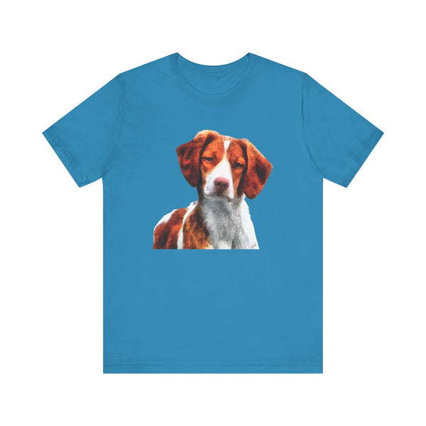 Brittany Spaniel 'Gunner' Unisex Jersey Short Sleeve Tee