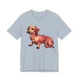 Dachshund 'Simone' - Unisex Jersey Short Sleeve Tee