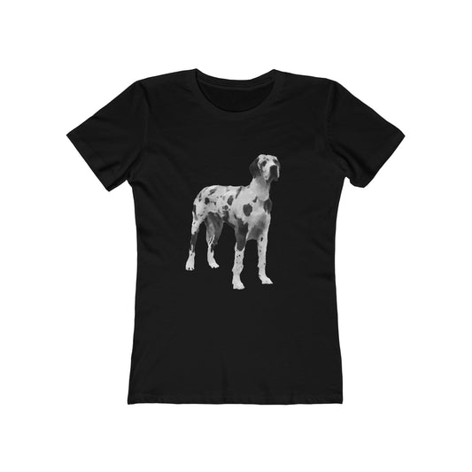 Great Dane 'Zeus' Women's Slim Fit Ringspun Cotton T-Shirt