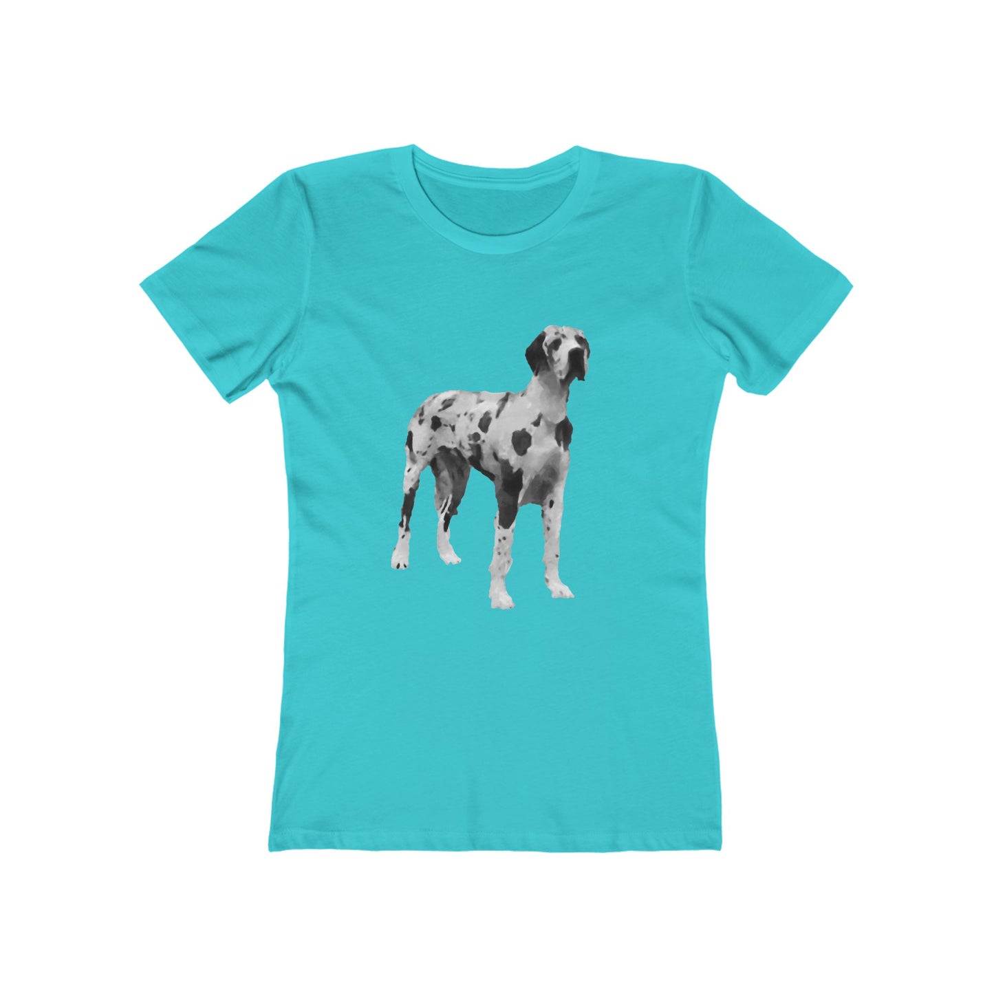 Great Dane 'Zeus' Women's Slim Fit Ringspun Cotton T-Shirt