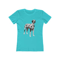 Great Dane 'Zeus' Women's Slim Fit Ringspun Cotton T-Shirt