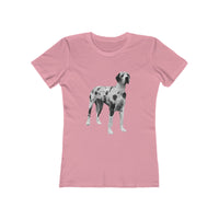 Great Dane 'Zeus' Women's Slim Fit Ringspun Cotton T-Shirt