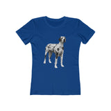 Great Dane 'Zeus' Women's Slim Fit Ringspun Cotton T-Shirt