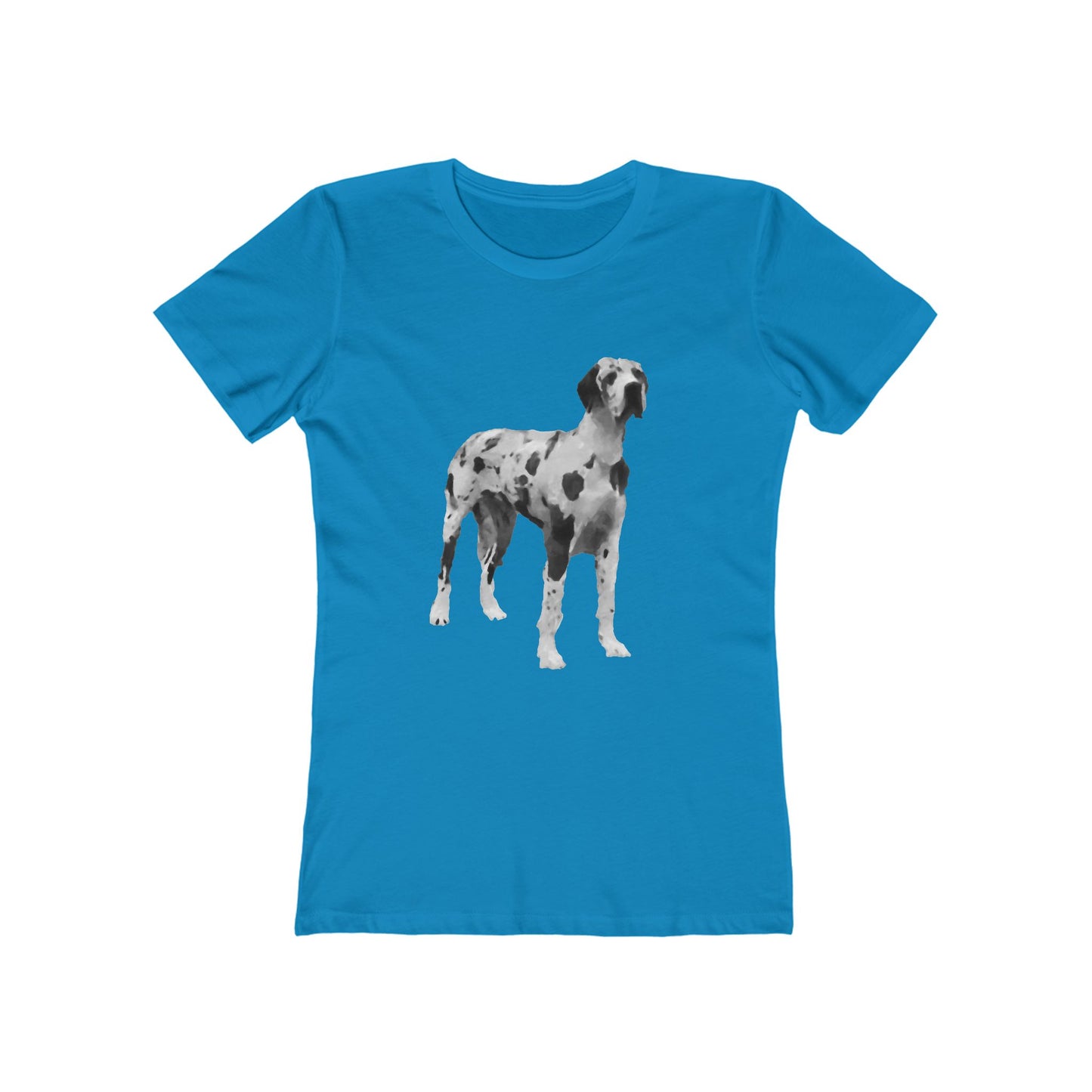 Great Dane 'Zeus' Women's Slim Fit Ringspun Cotton T-Shirt