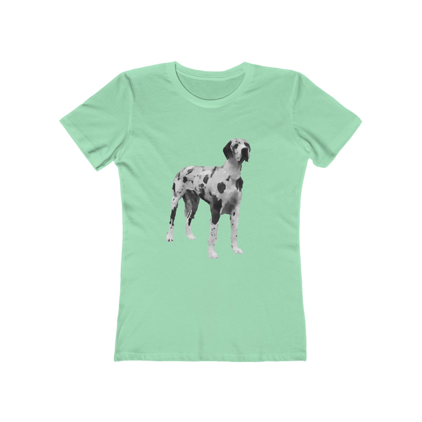 Great Dane 'Zeus' Women's Slim Fit Ringspun Cotton T-Shirt