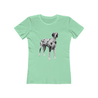 Great Dane 'Zeus' Women's Slim Fit Ringspun Cotton T-Shirt