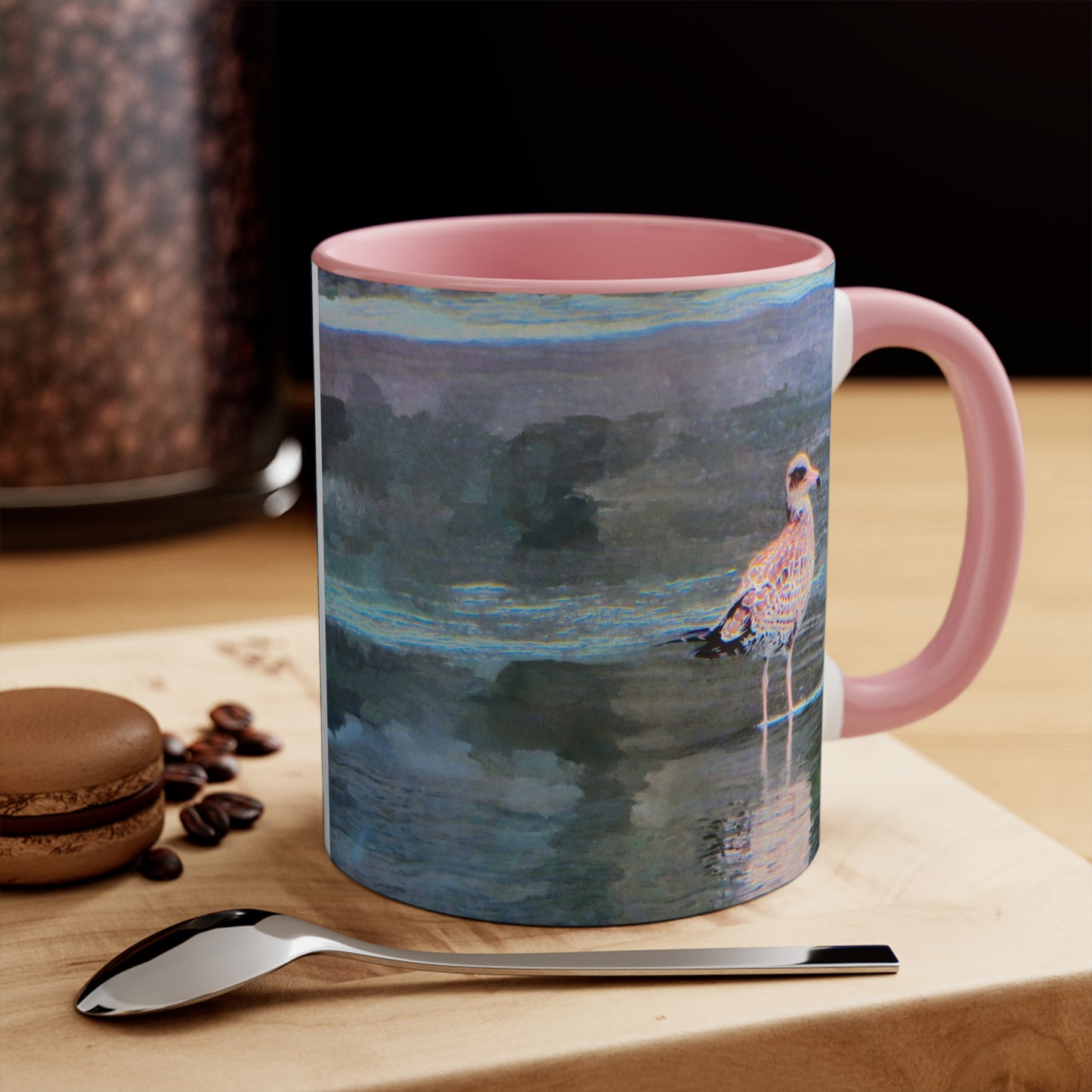Bodega Bay Seagull #2 Accent Coffee Mug, 11oz