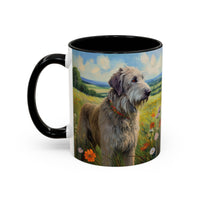 Irish Wolfhound Accent Coffee Mug - 2 Sizes