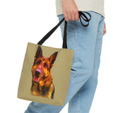 "Bayli the German Shepherd" Tote Bag