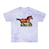 Horse 'Sam' Unisex Cotton  -  Color Blast T-Shirt