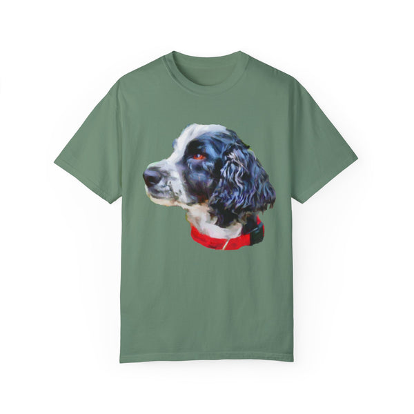 Luxury English Cocker Spaniel 'Tango' Unisex Relaxed Garment-Dyed T-shirt
